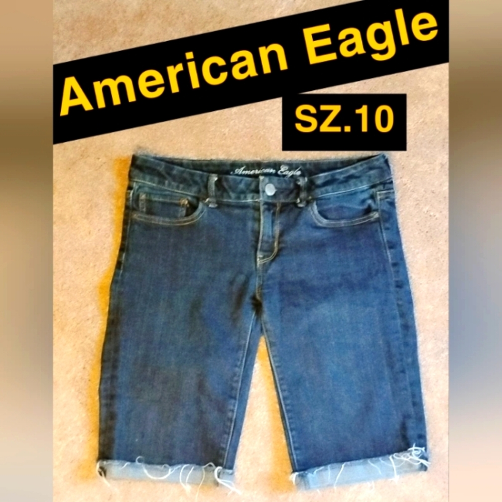 AEO Bermuda Jean Shorts Sz.10